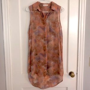 LUSH High-Low Tunic, Size Medium